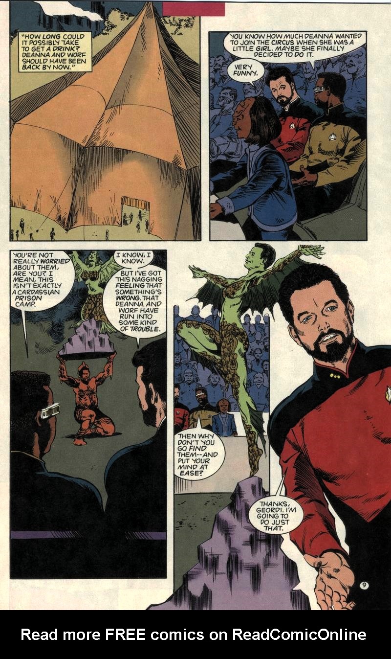 Read online Star Trek: The Next Generation (1989) comic -  Issue #53 - 10