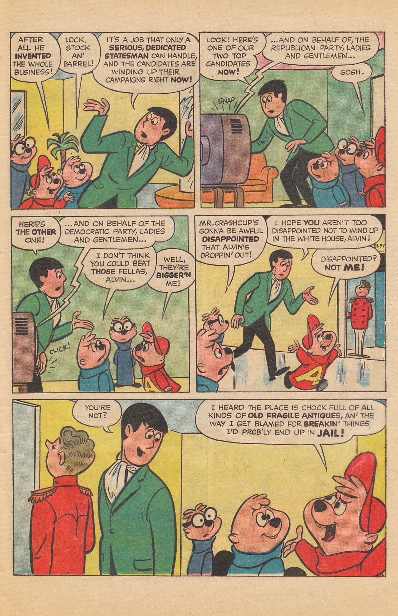 Read online Alvin for President comic -  Issue # Full - 33