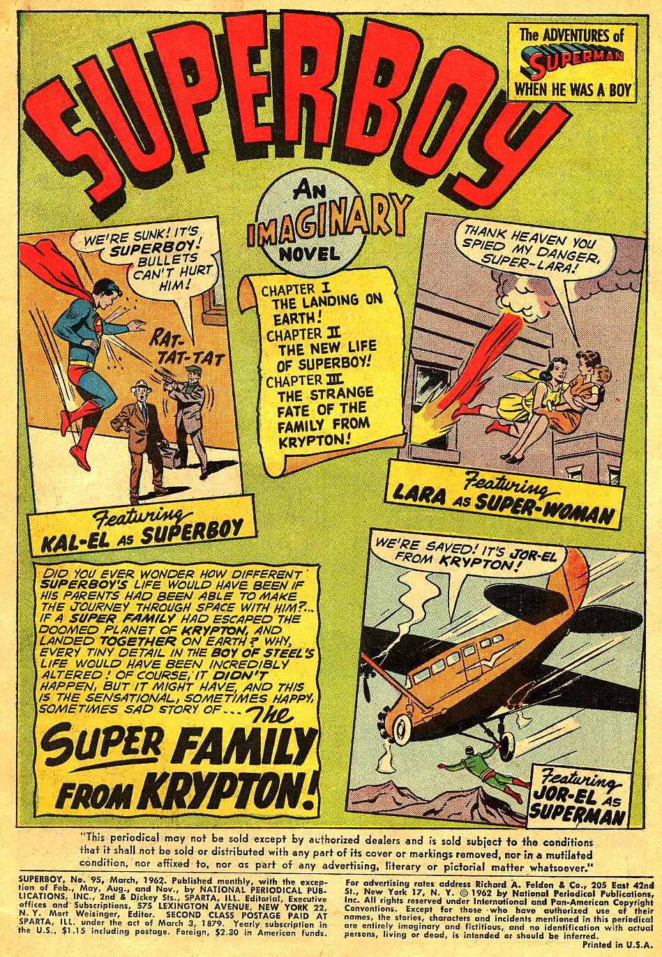 Read online Superboy (1949) comic -  Issue #95 - 2