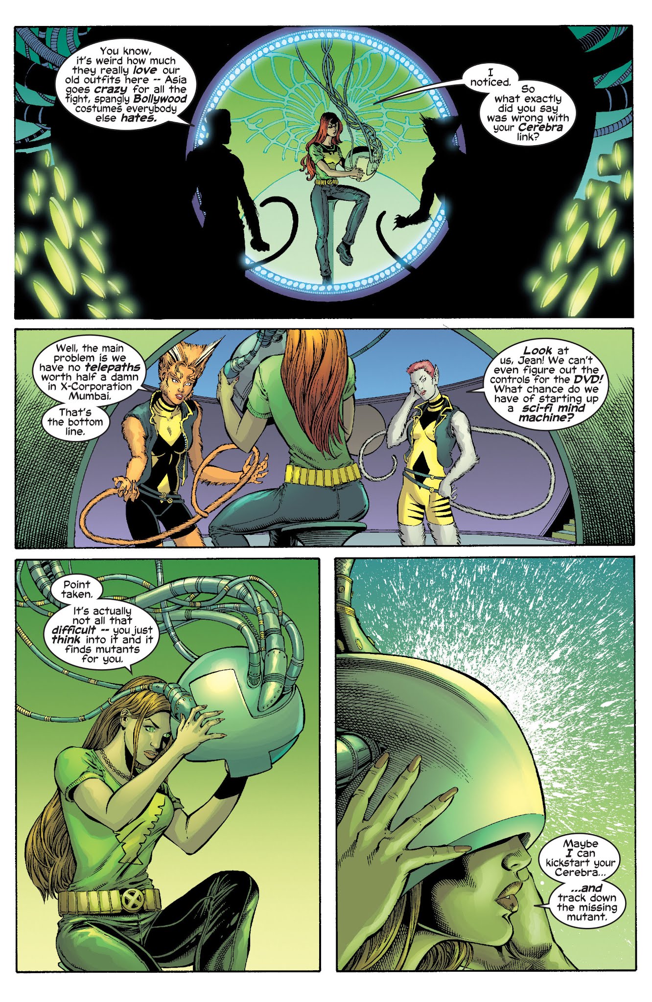 Read online New X-Men (2001) comic -  Issue # _TPB 3 - 153