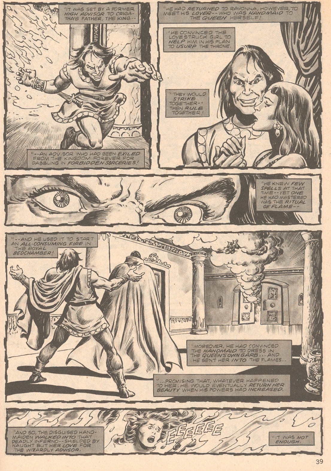 Read online The Savage Sword Of Conan comic -  Issue #66 - 39