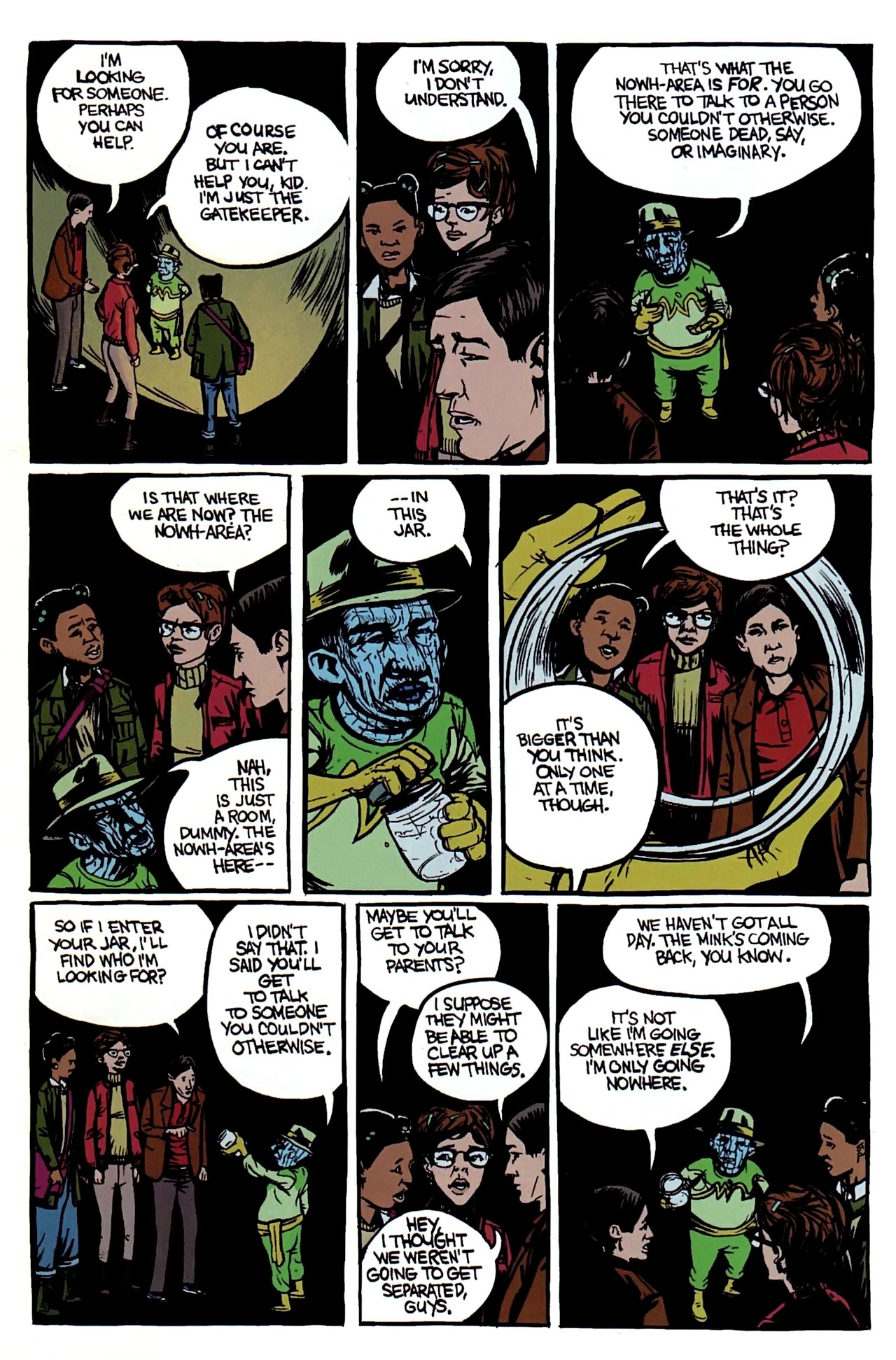 Read online Omega: The Unknown (2007) comic -  Issue #8 - 13