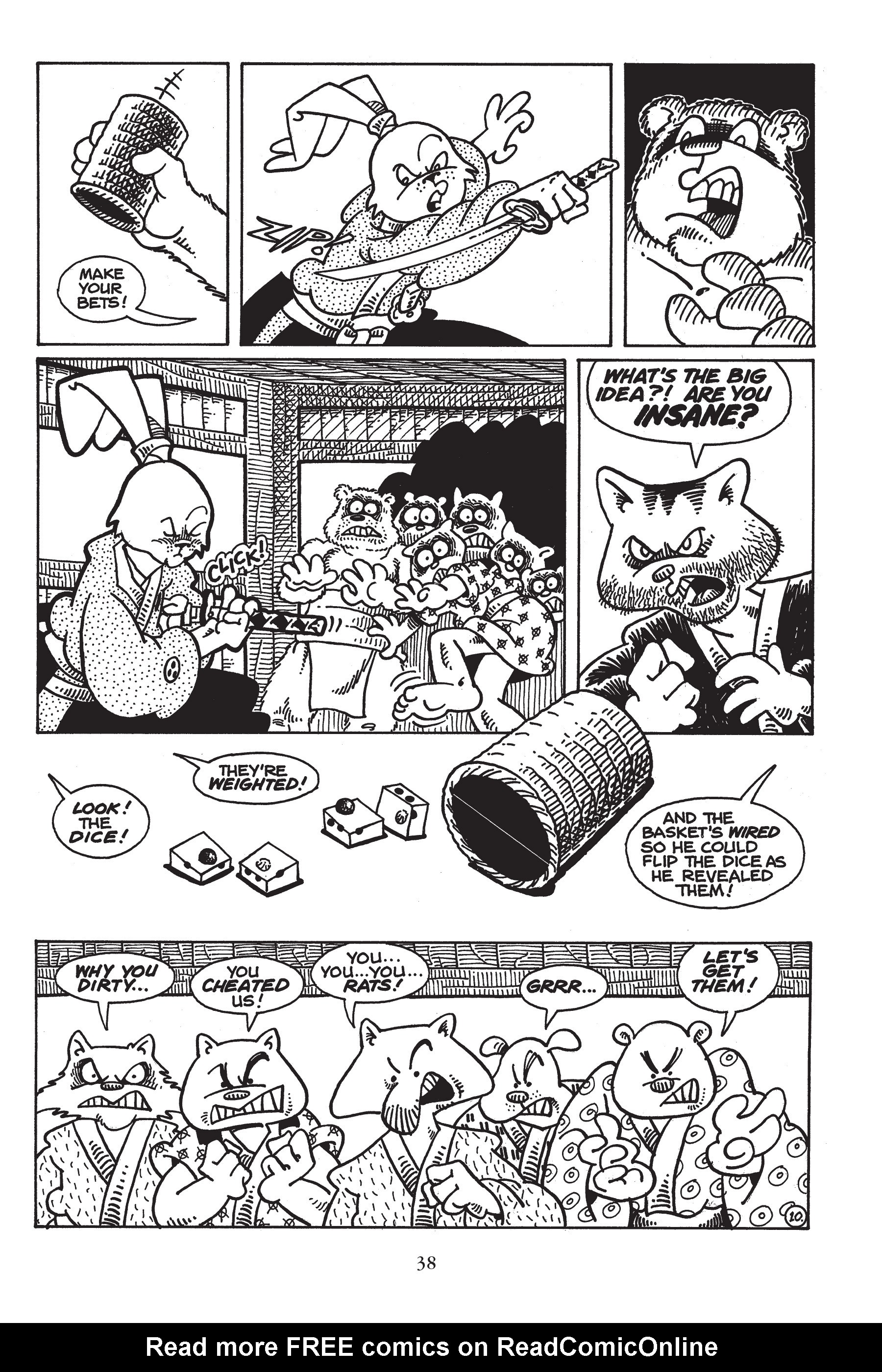 Read online Usagi Yojimbo (1987) comic -  Issue # _TPB 5 - 38