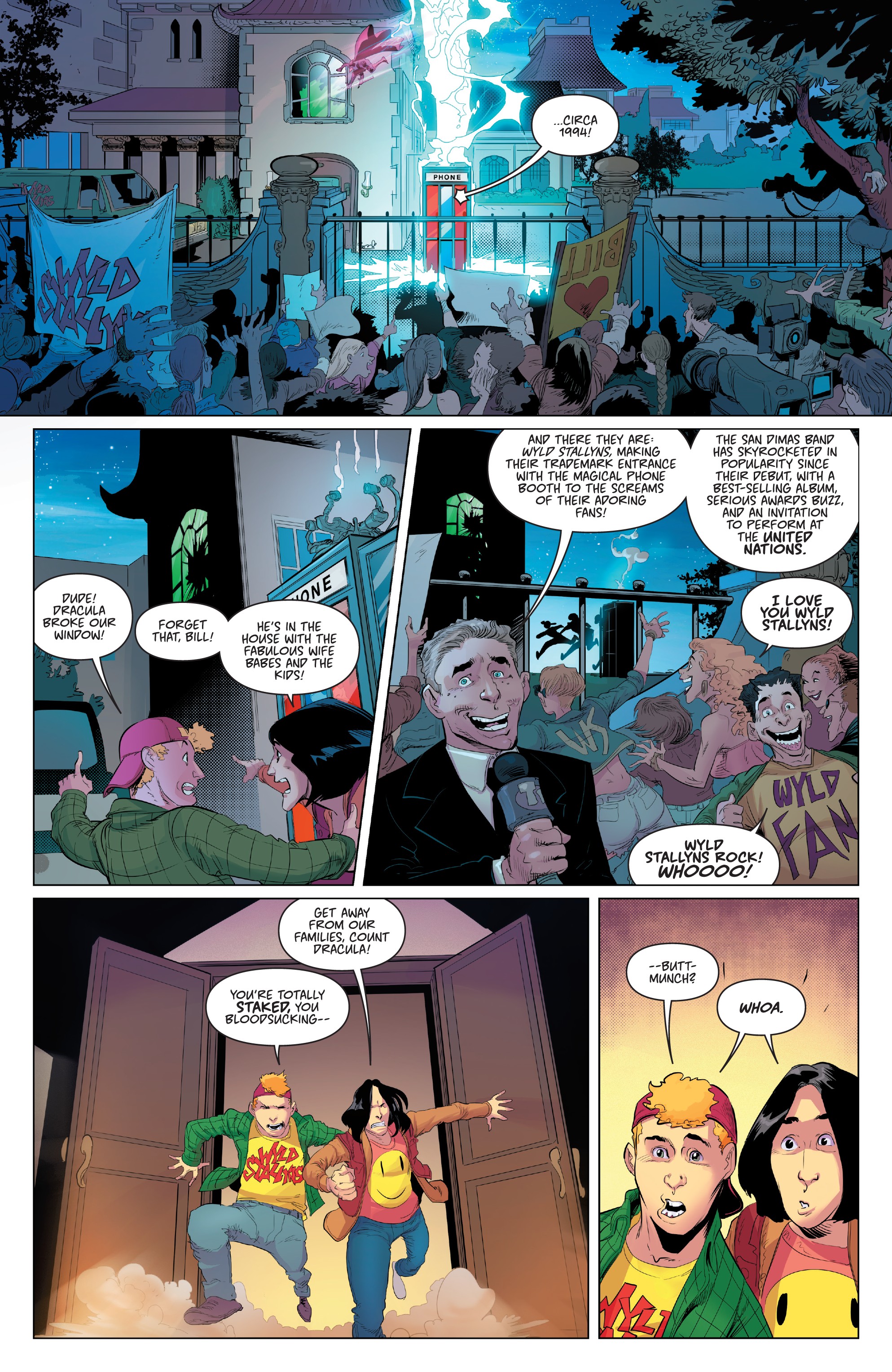 Read online Bill & Ted Save the Universe comic -  Issue # _TPB - 10