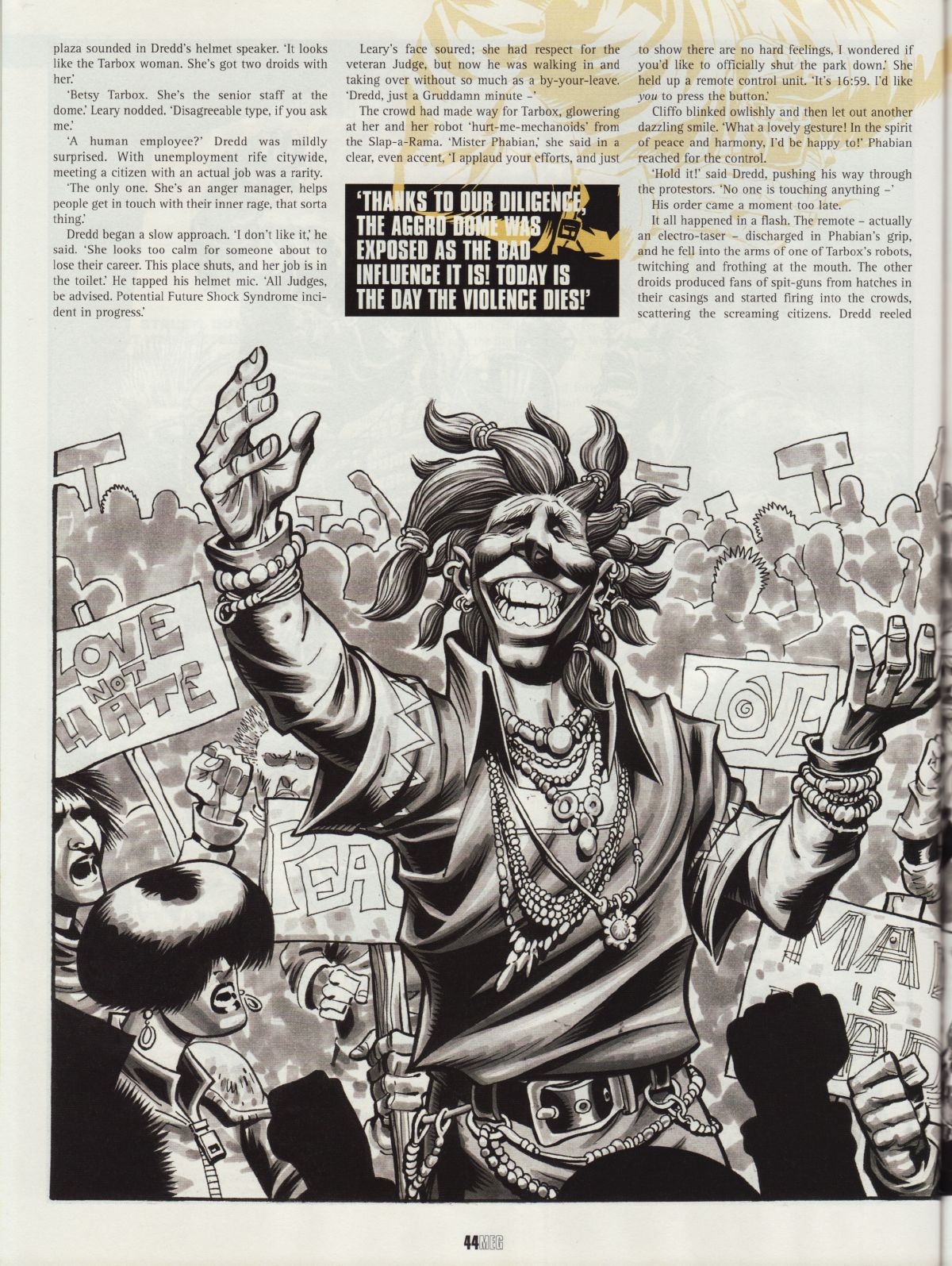 Read online Judge Dredd Megazine (Vol. 5) comic -  Issue #225 - 44