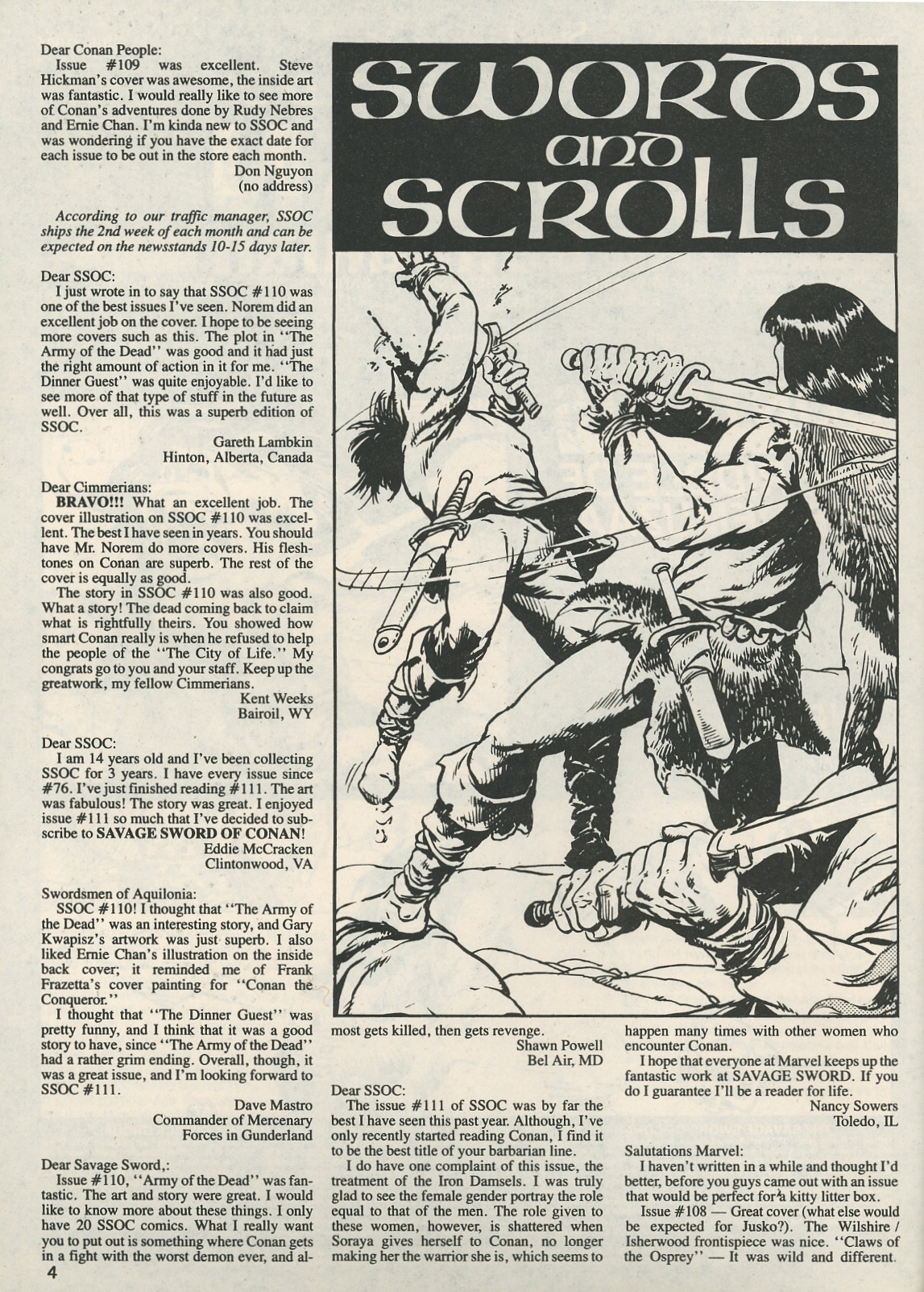 Read online The Savage Sword Of Conan comic -  Issue #114 - 4