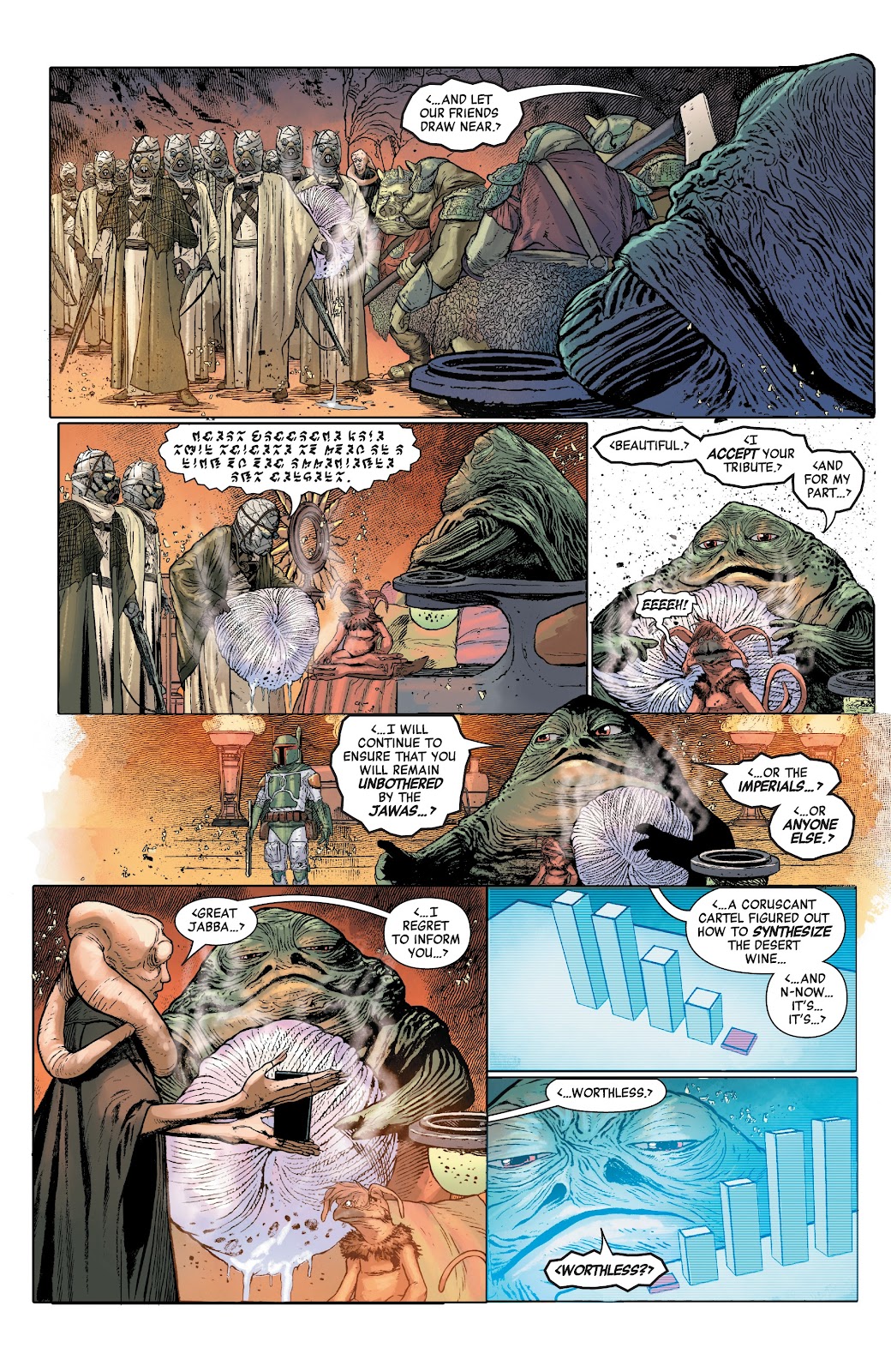 Star Wars: Age Of Rebellion (2019) issue Jabba The Hutt - Page 22