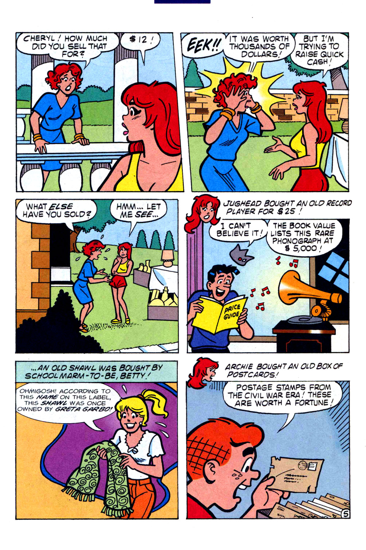 Read online Cheryl Blossom (1996) comic -  Issue #1 - 7