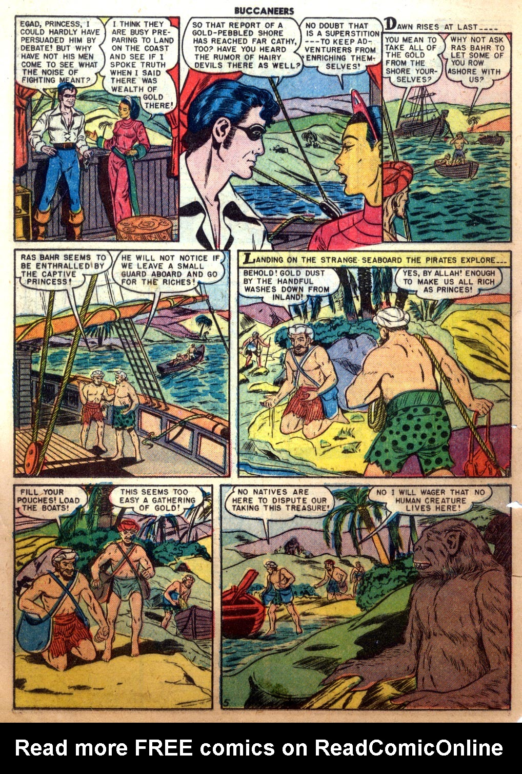 Read online Buccaneers comic -  Issue #26 - 30