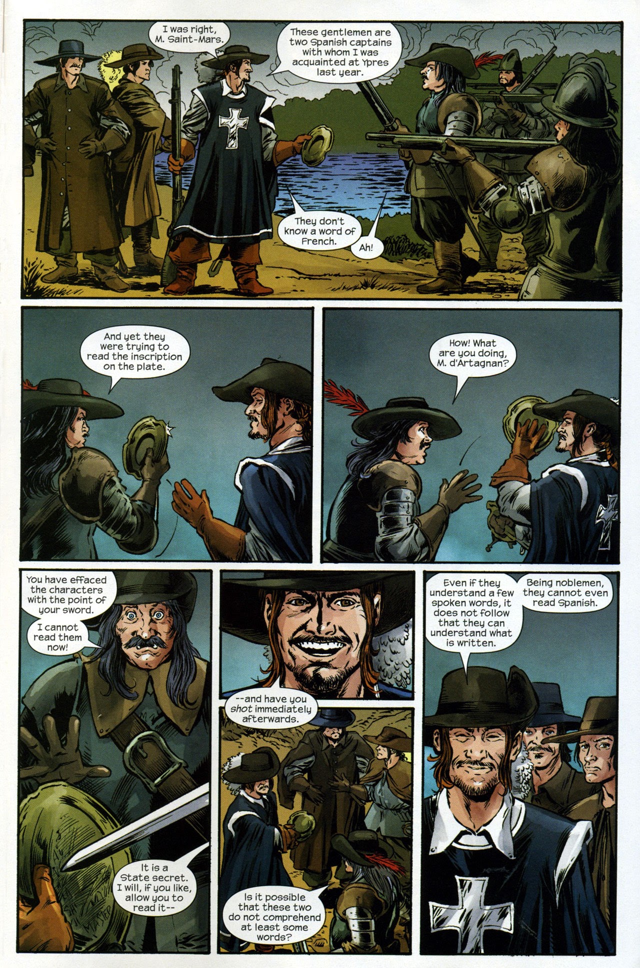 Read online The Man in the Iron Mask comic -  Issue #4 - 20