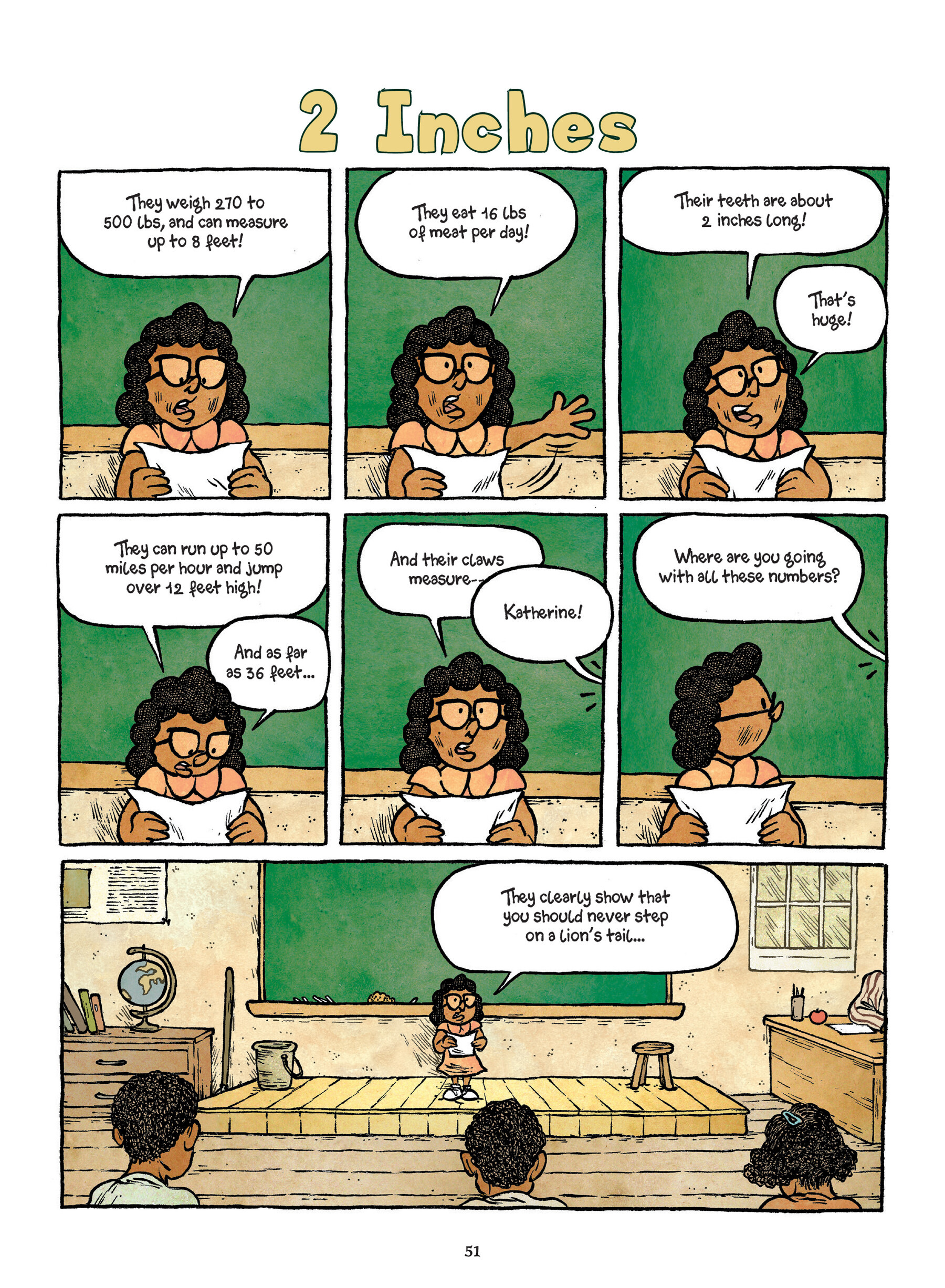 Read online Young Katherine Johnson comic -  Issue # TPB - 52