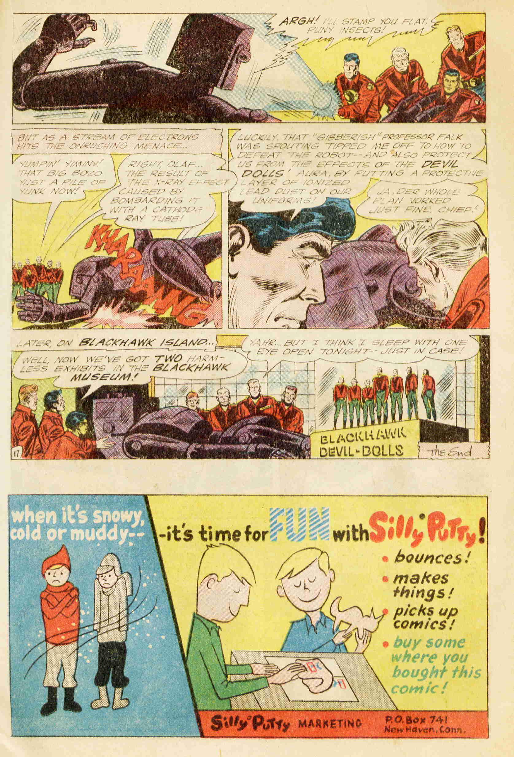 Read online Blackhawk (1957) comic -  Issue #207 - 19