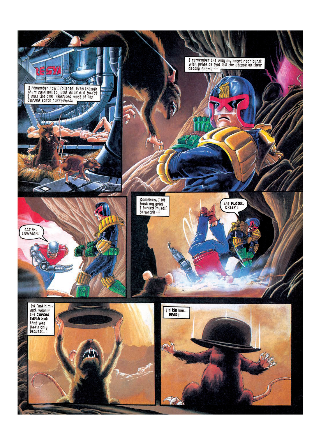 Read online Judge Dredd: The Restricted Files comic -  Issue # TPB 2 - 246