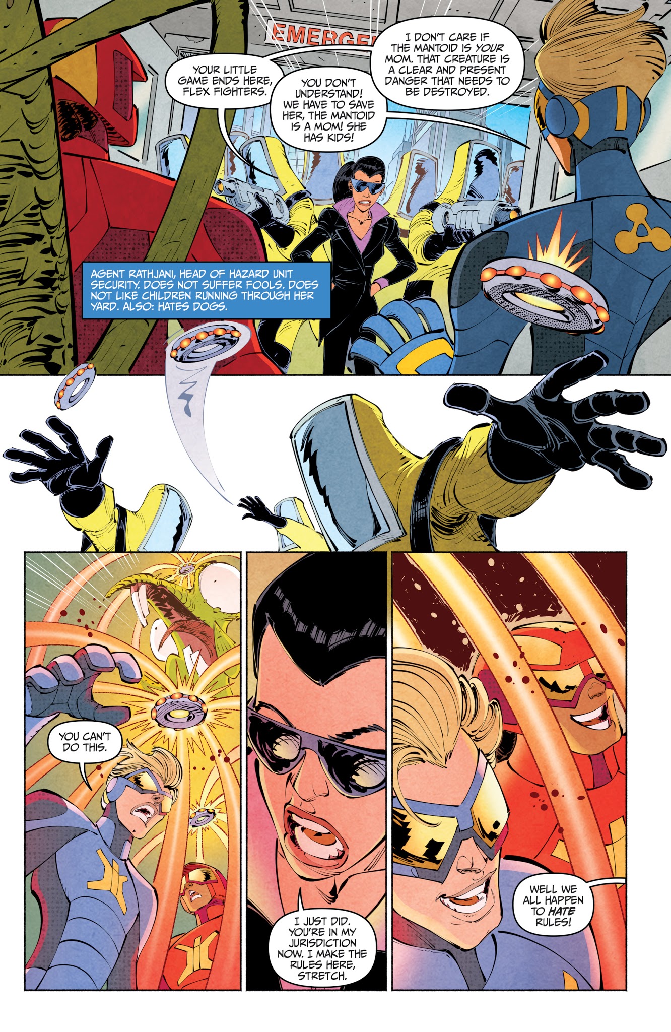 Read online Stretch Armstrong and the Flex Fighters comic -  Issue #2 - 17
