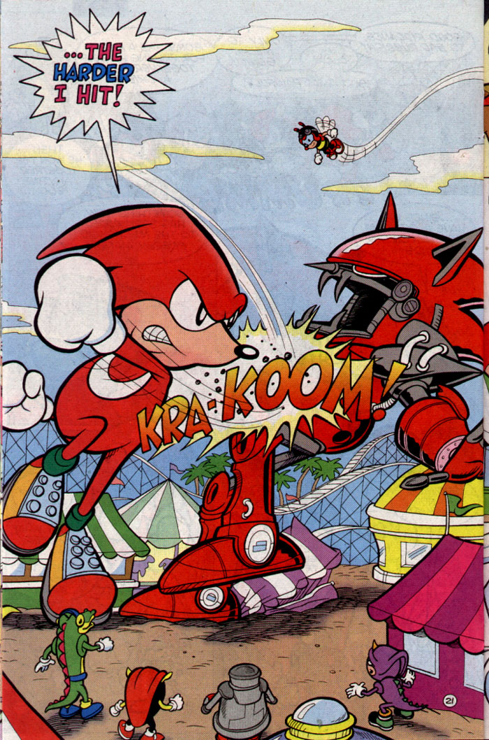 Read online Knuckles' Chaotix comic -  Issue # Full - 22