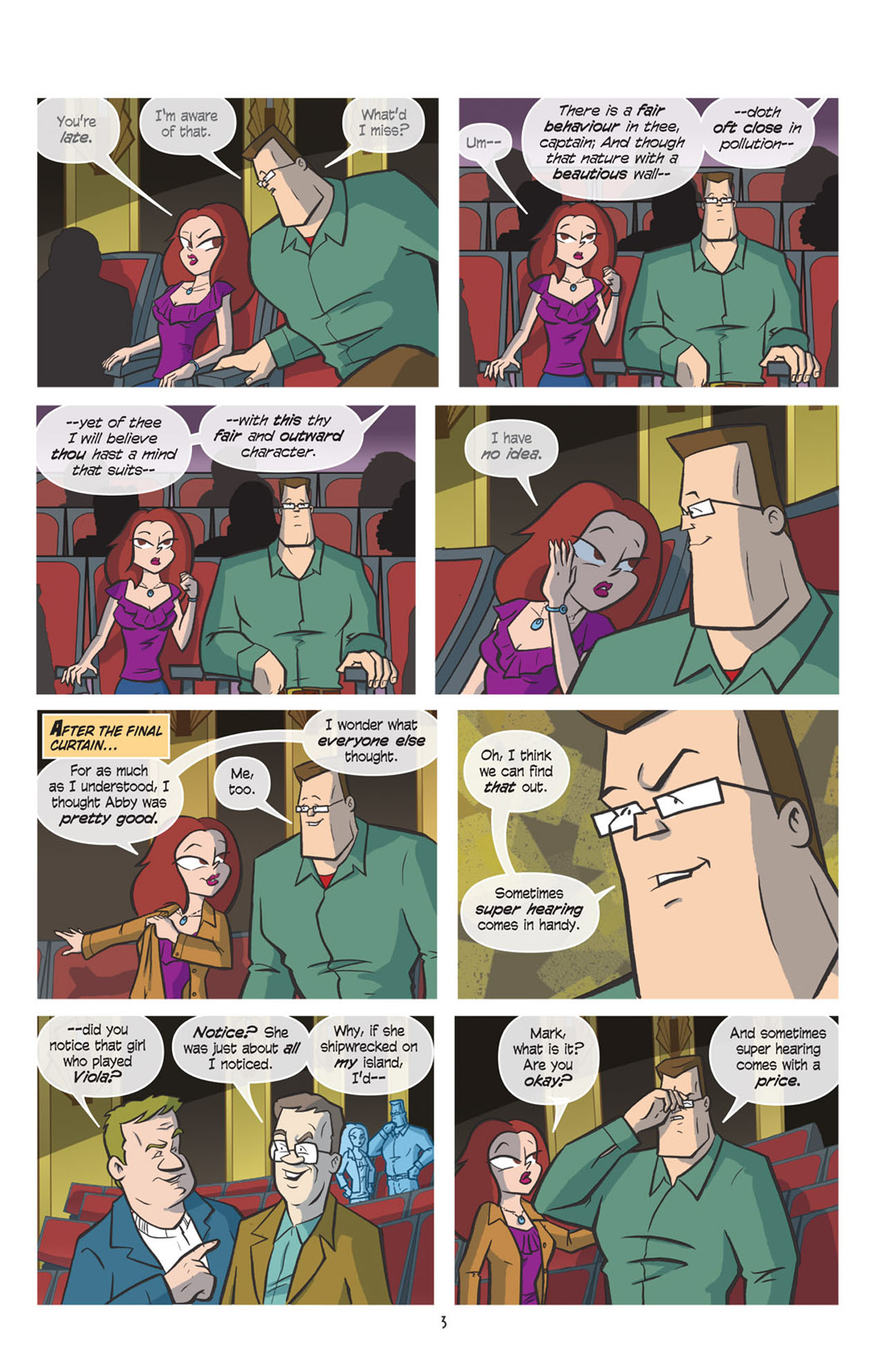 Read online Love and Capes comic -  Issue #5 - 4