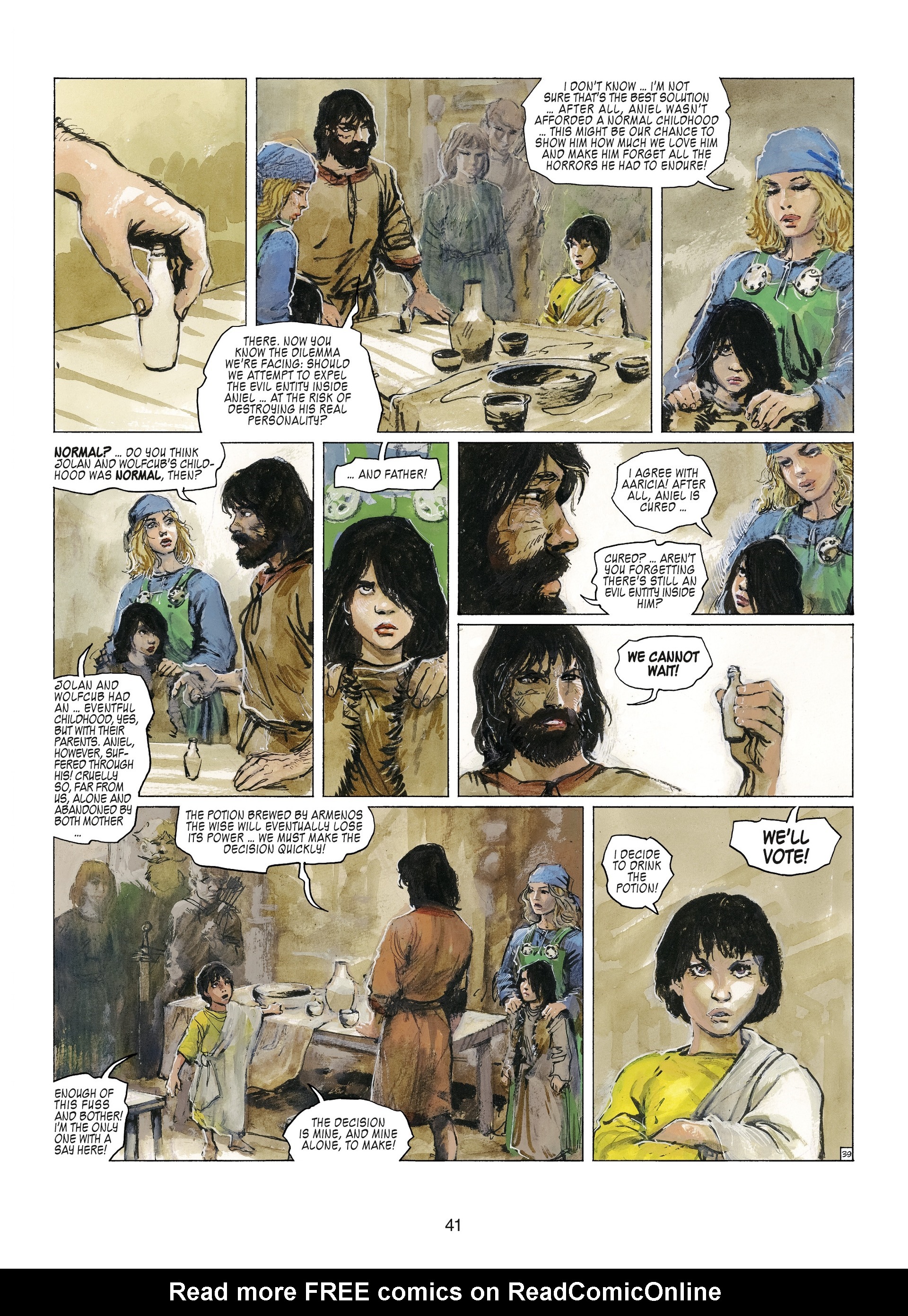 Read online Thorgal comic -  Issue #28 - 43