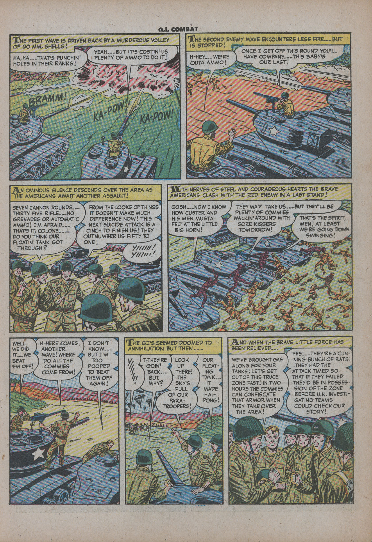Read online G.I. Combat (1952) comic -  Issue #27 - 11