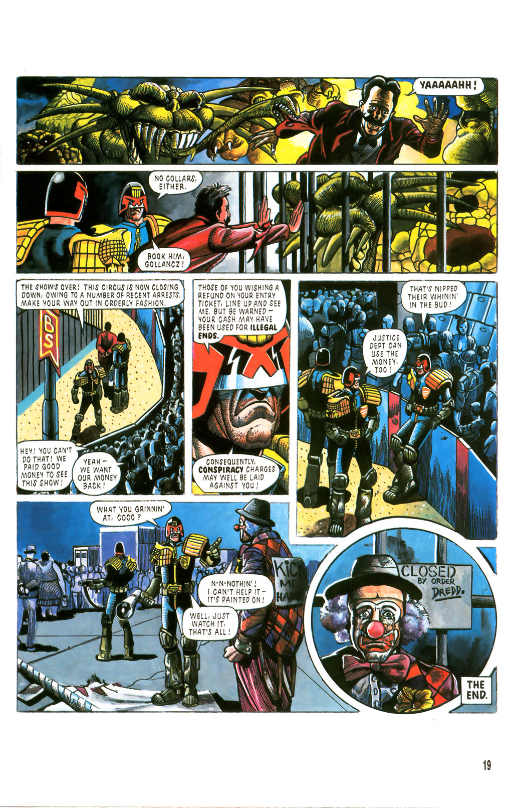 Read online Dredd Rules! comic -  Issue #1 - 17