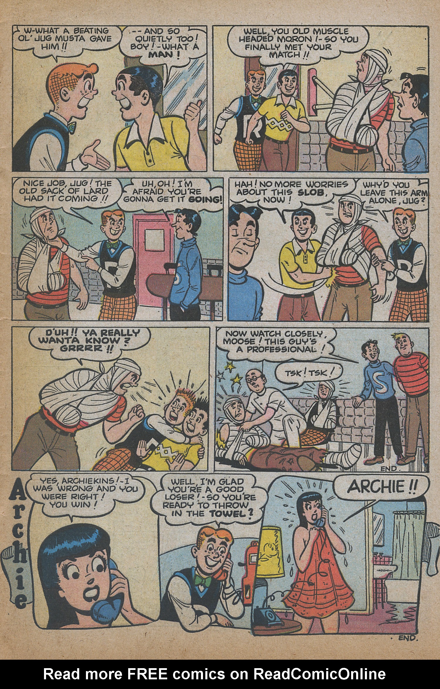 Read online Archie's Pal Jughead comic -  Issue #26 - 29
