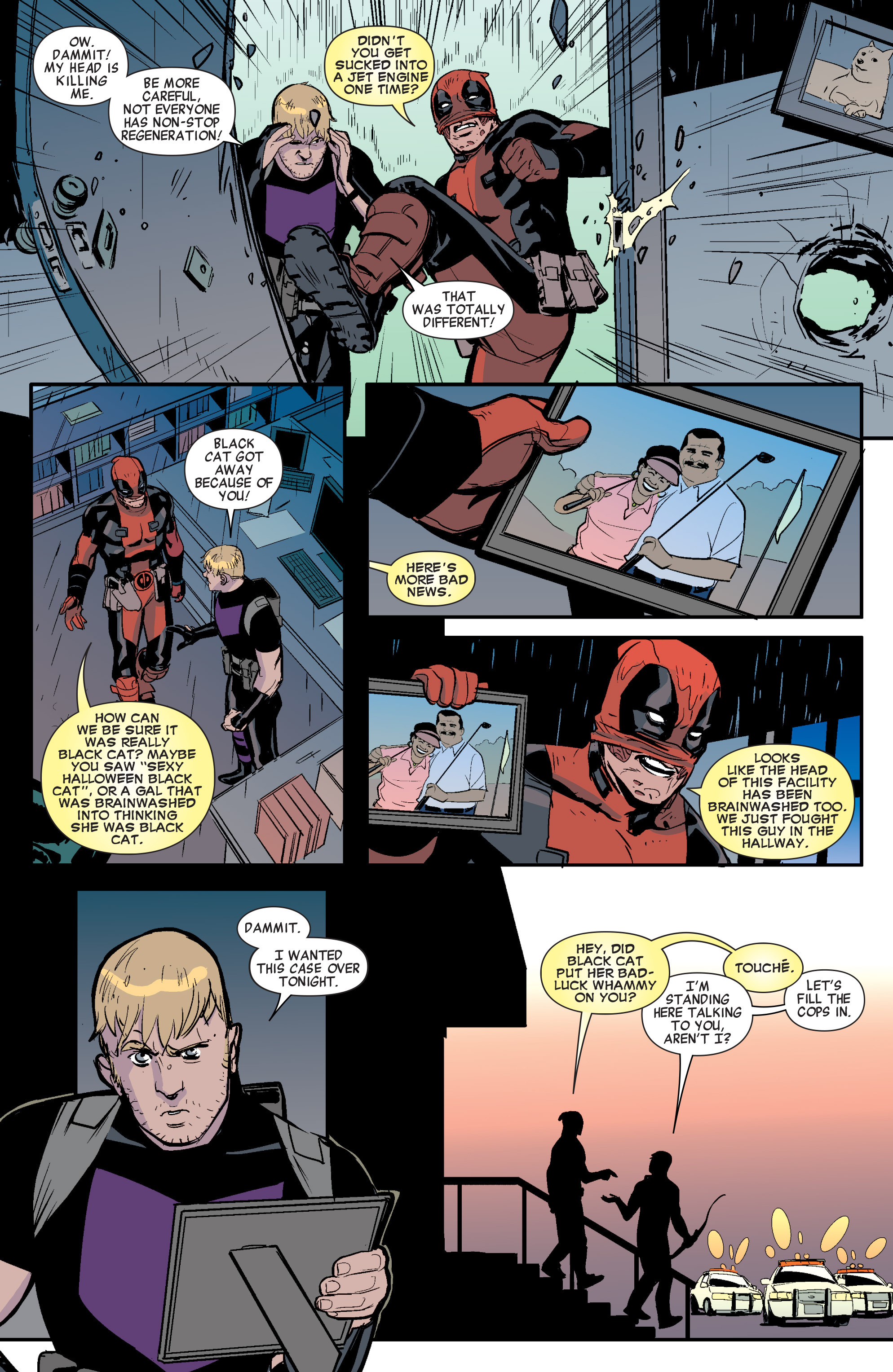 Read online Hawkeye vs. Deadpool comic -  Issue #1 - 21