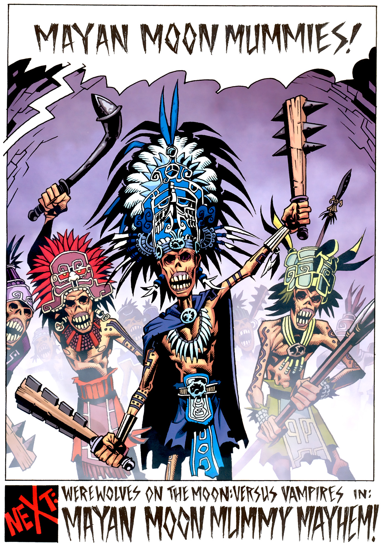 Read online Werewolves on the Moon: Versus Vampires comic -  Issue #3 - 28