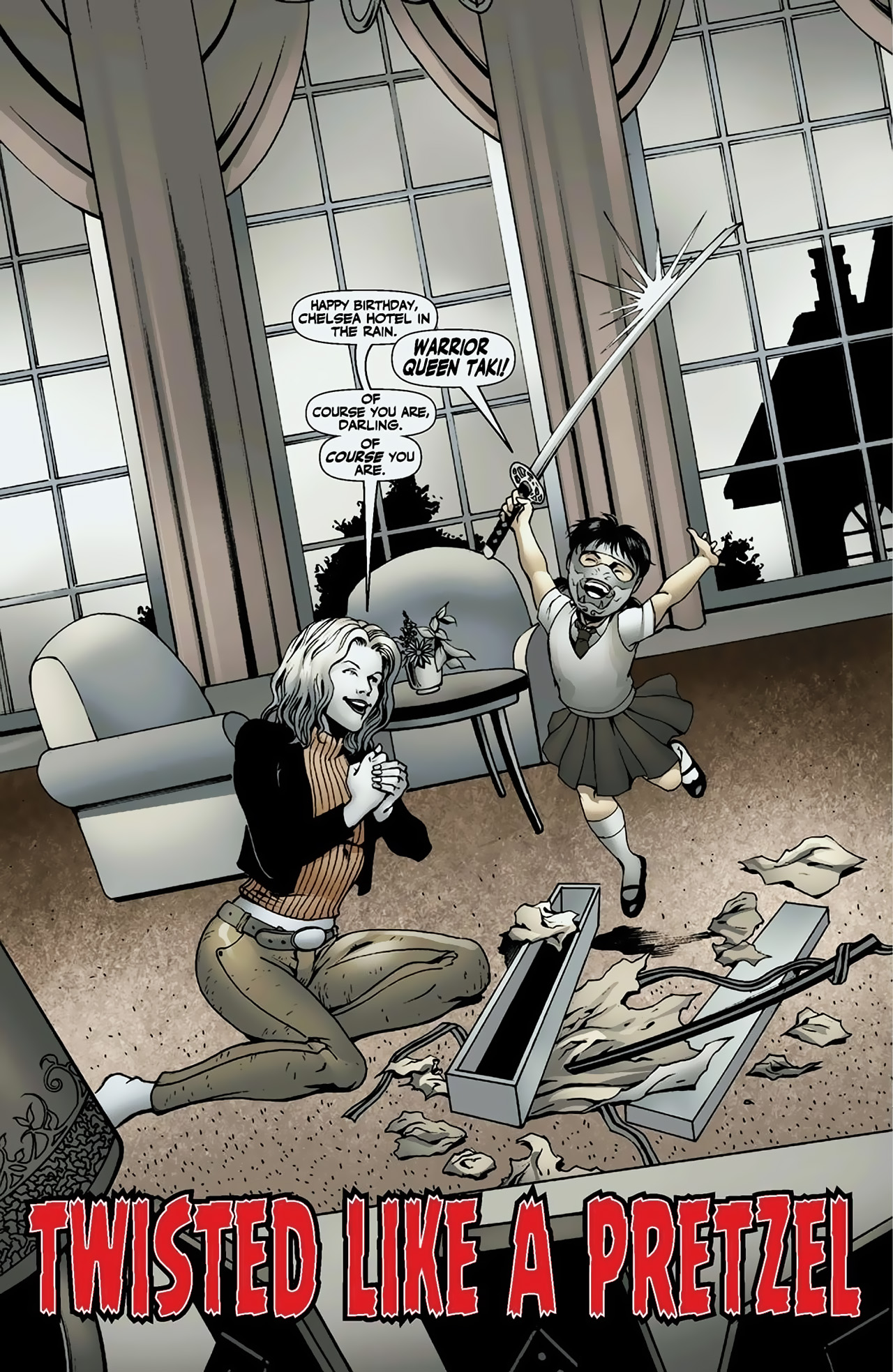 Read online The Ninjettes comic -  Issue #4 - 4