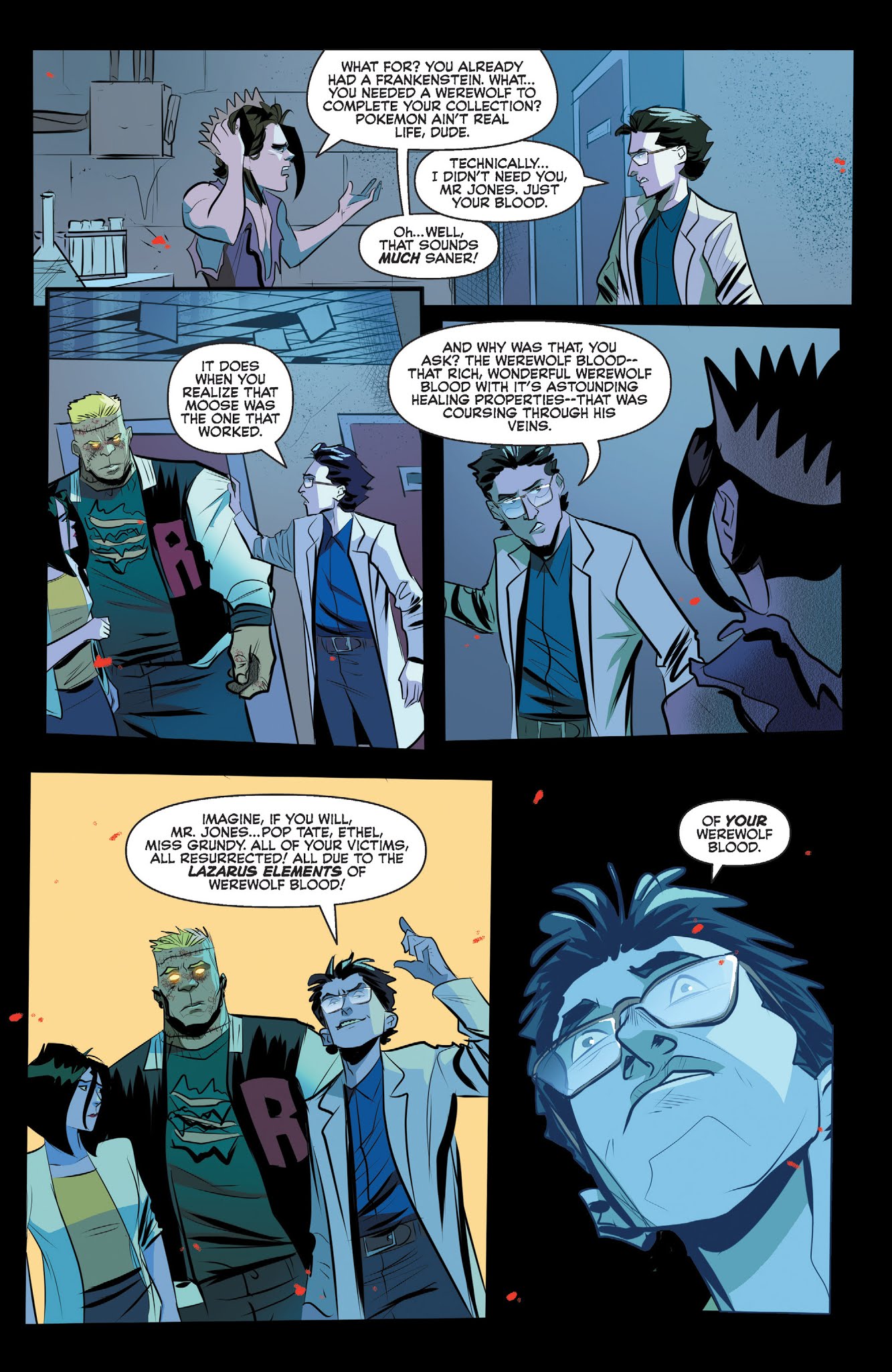 Read online Jughead The Hunger comic -  Issue #11 - 13