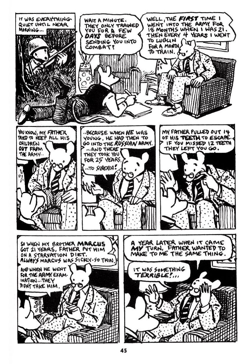 Read online Maus: A Survivor's Tale comic -  Issue # TPB 1 - 41