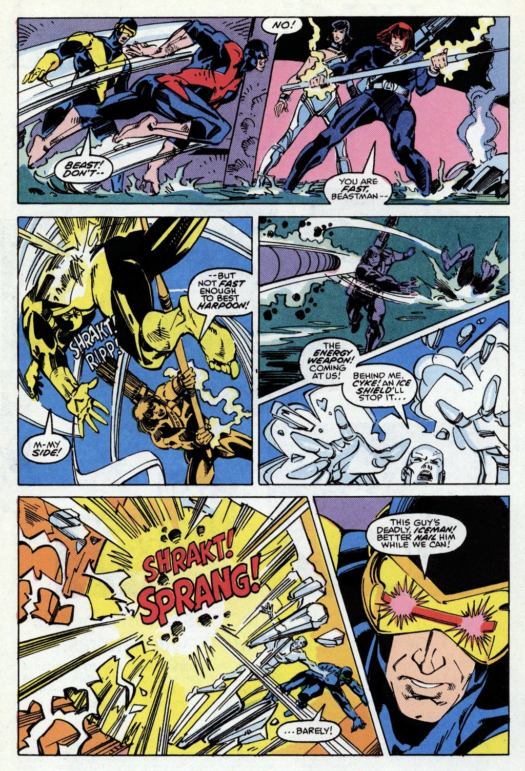 Read online Sabretooth Classic comic -  Issue #6 - 7
