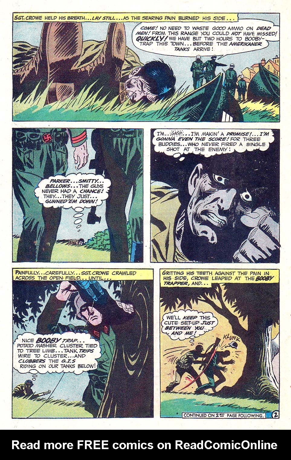 Read online G.I. Combat (1952) comic -  Issue #131 - 20