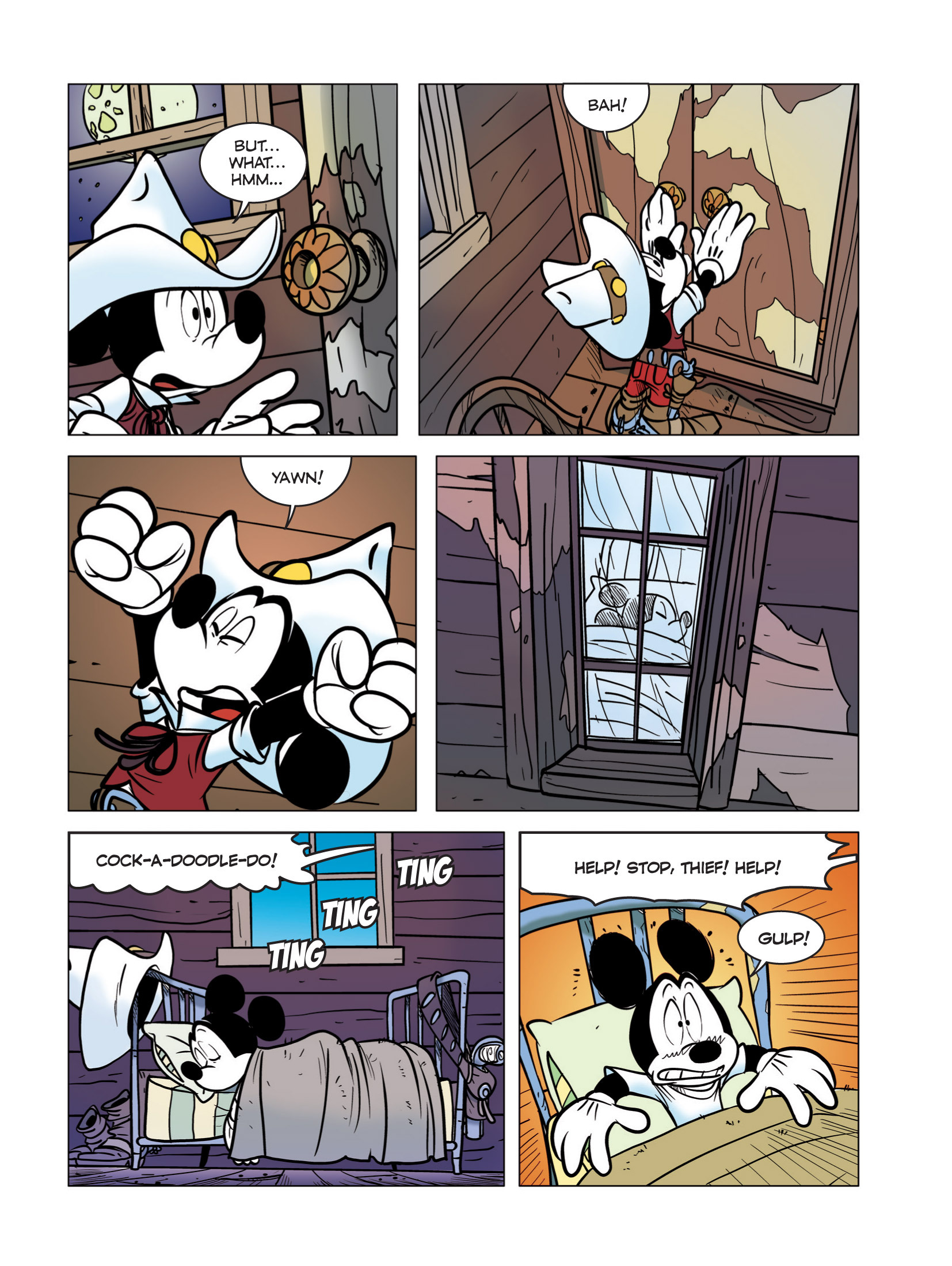 Read online Weird West Mickey: The Trick of Memory Lost comic -  Issue # Full - 7
