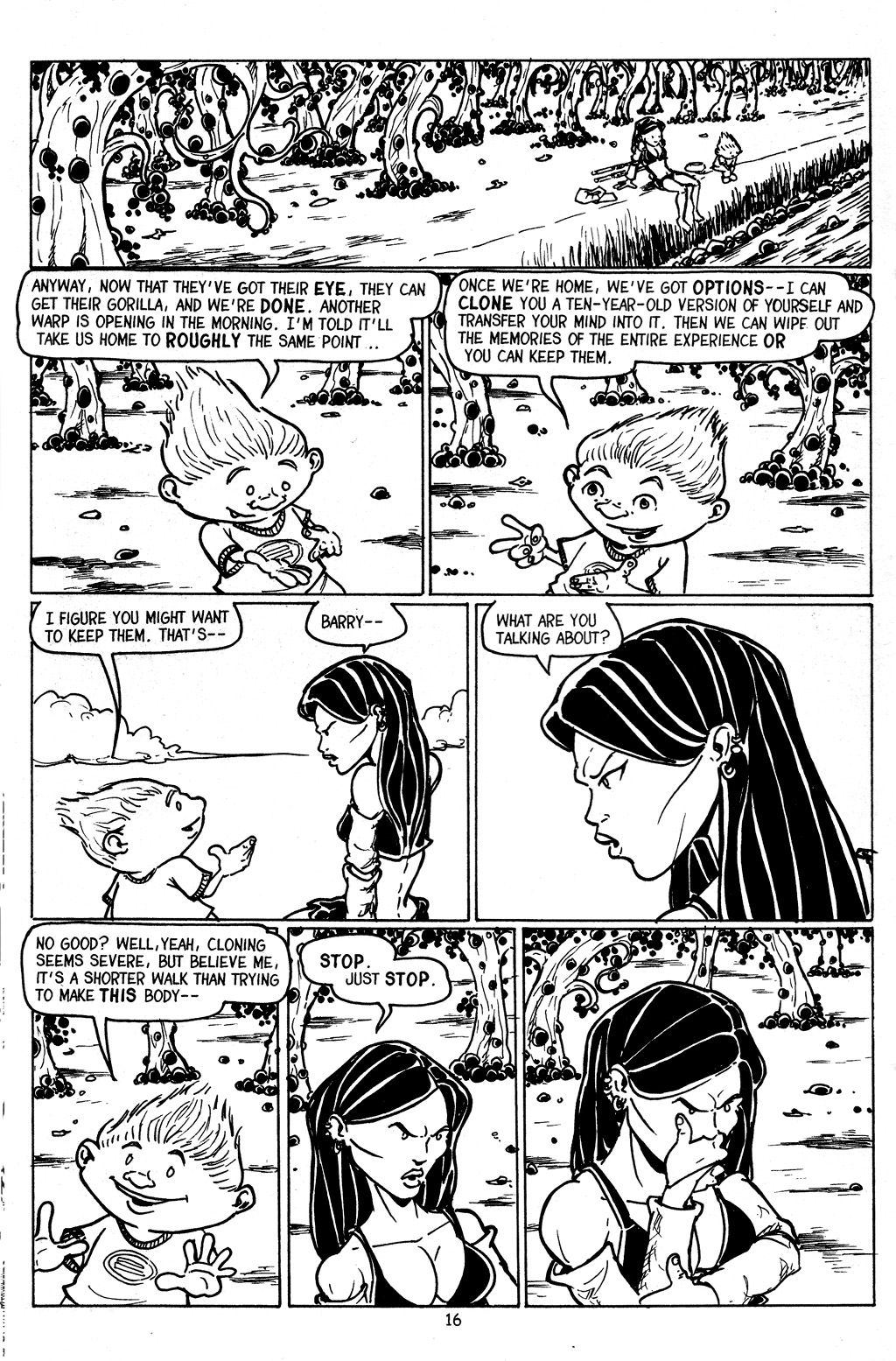 Read online The Adventures of Barry Ween, Boy Genius 3: Monkey Tales comic -  Issue #5 - 18