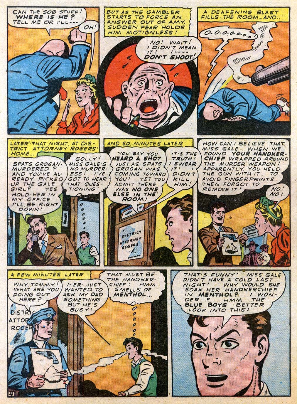 Read online Sensation (Mystery) Comics comic -  Issue #27 - 28