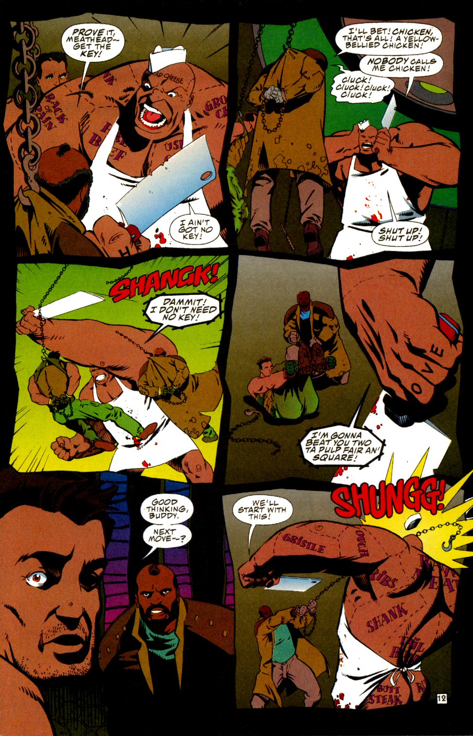 Read online Chain Gang War comic -  Issue #11 - 13