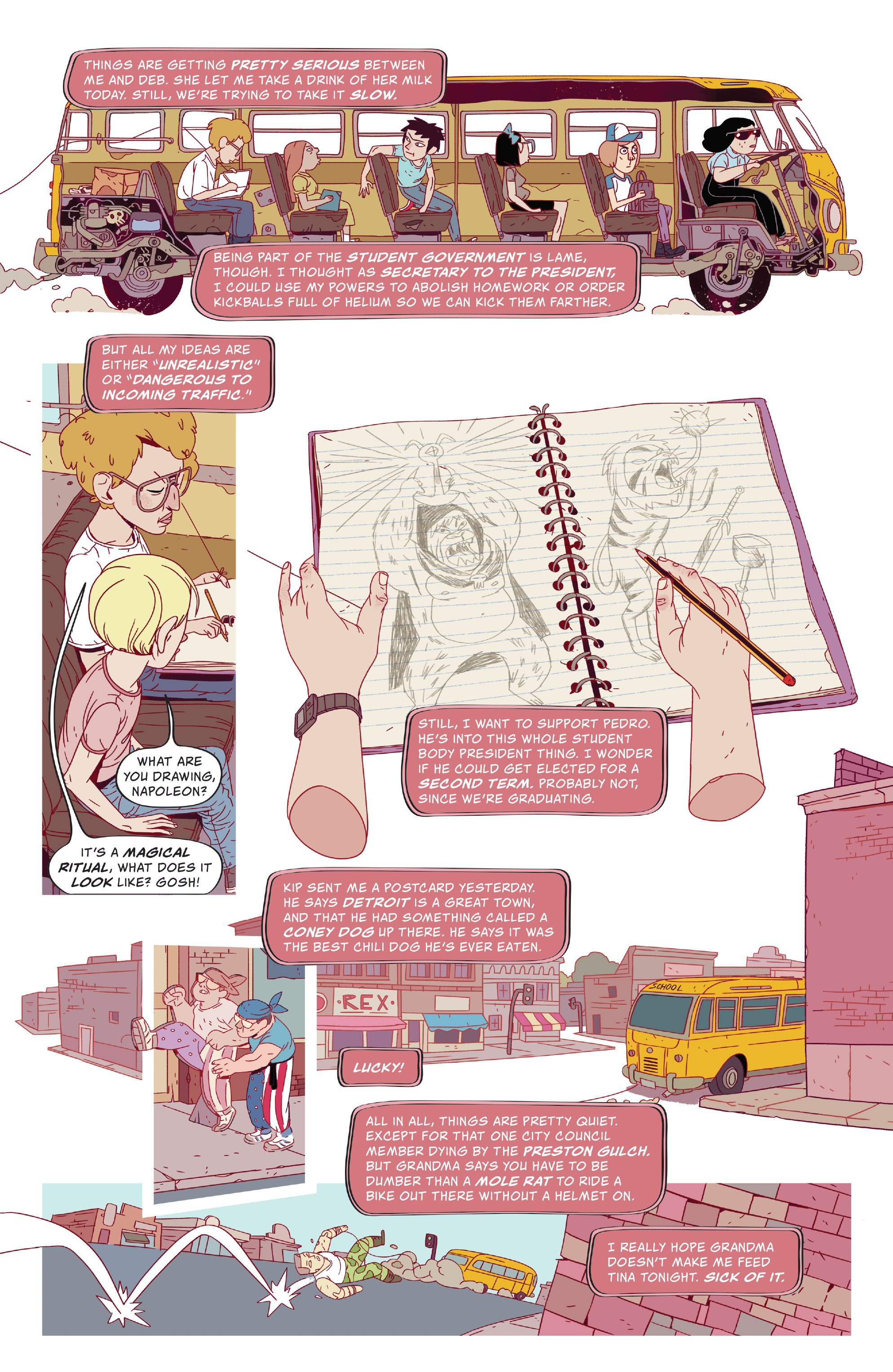 Read online Napoleon Dynamite comic -  Issue #1 - 7