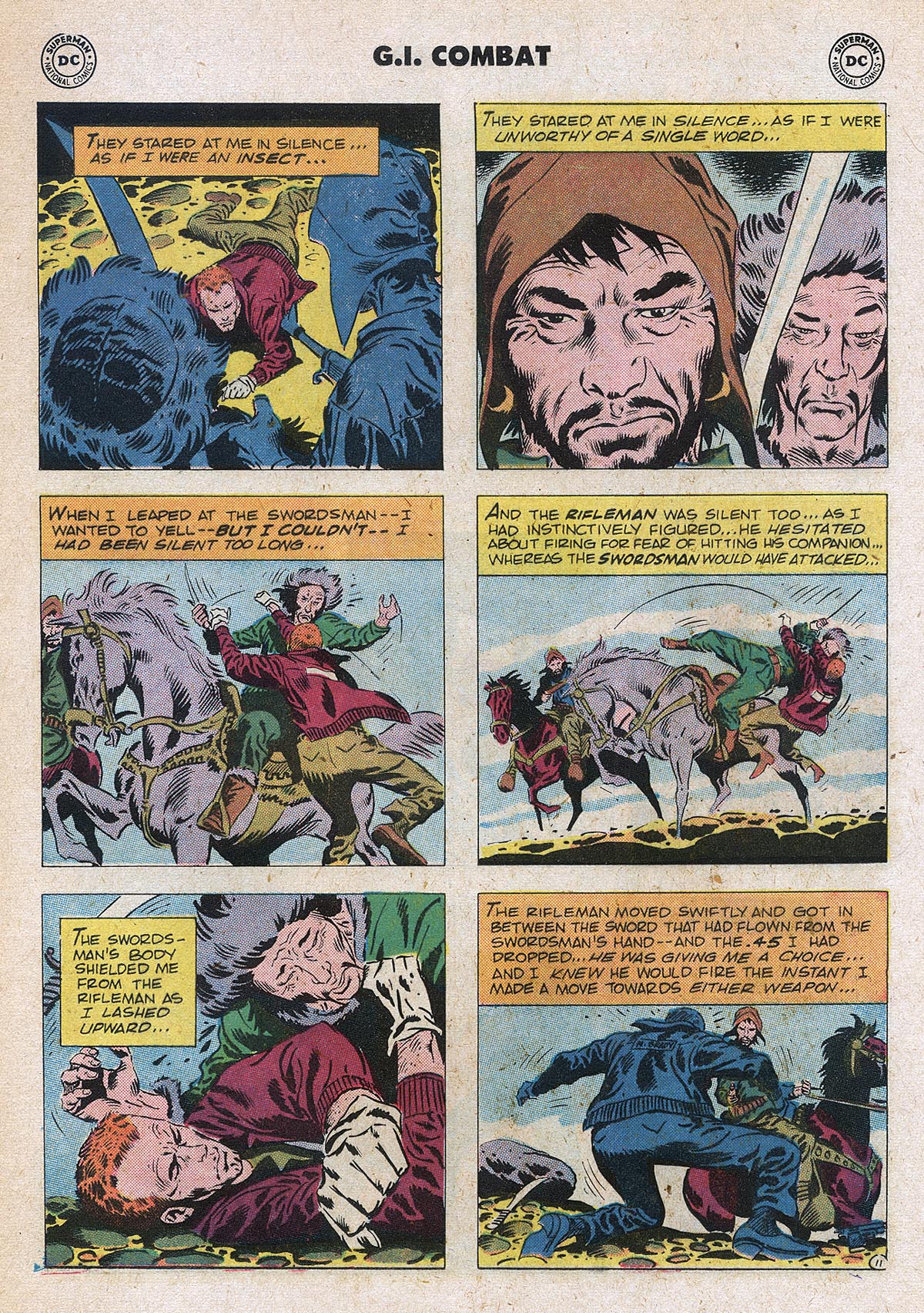 Read online G.I. Combat (1952) comic -  Issue #64 - 13