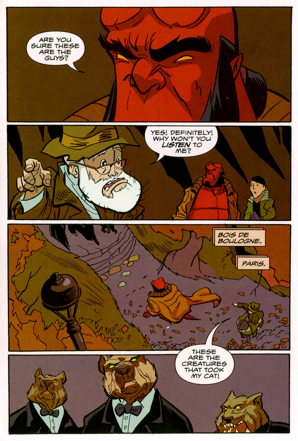 Read online Hellboy Animated: The Black Wedding comic -  Issue # TPB - 8