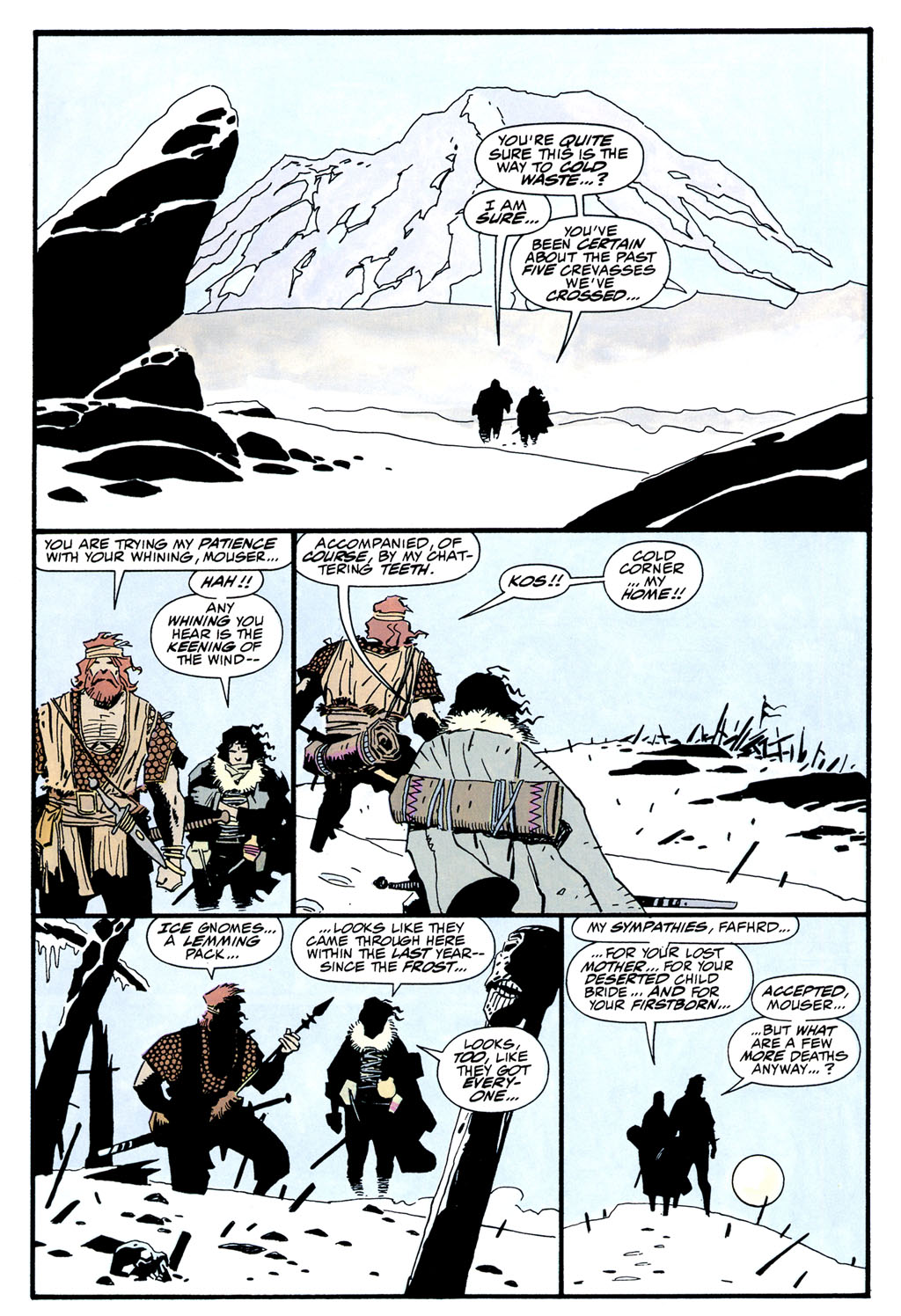 Read online Fafhrd and the Gray Mouser comic -  Issue #2 - 10