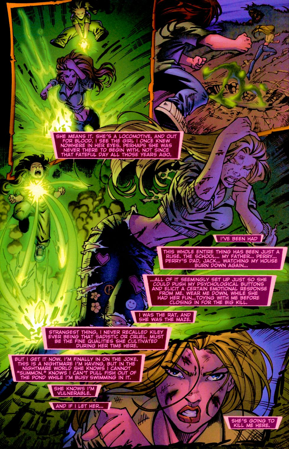 Read online Dreams of the Darkchylde comic -  Issue #4 - 21