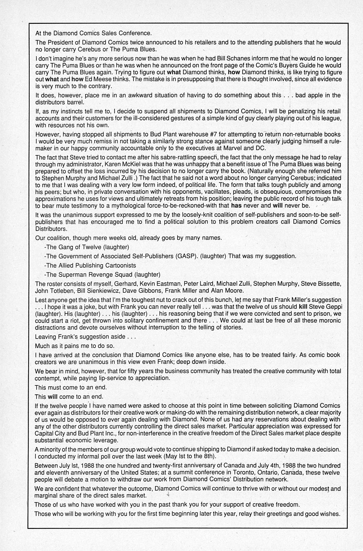 Read online Cerebus comic -  Issue #111 - 28