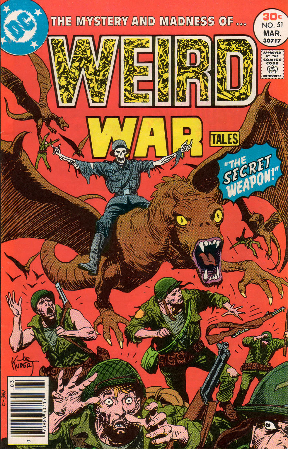 Read online Weird War Tales (1971) comic -  Issue #51 - 1