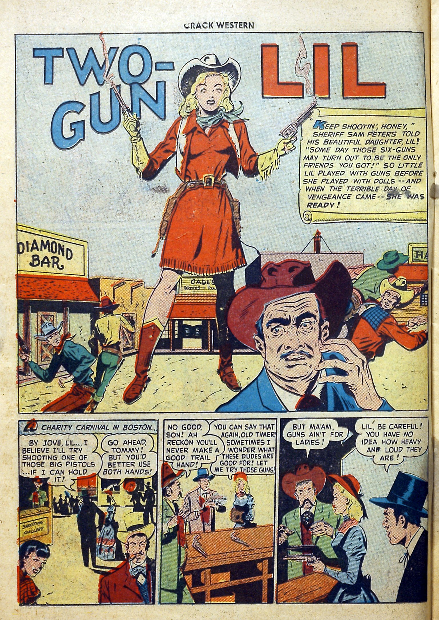 Read online Crack Western comic -  Issue #63 - 12