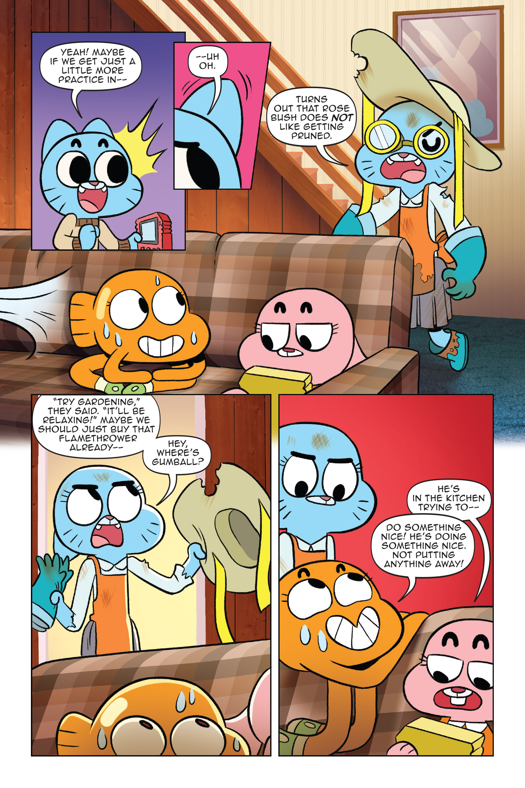 Read online The Amazing World of Gumball: Cheat Code comic -  Issue # Full - 16