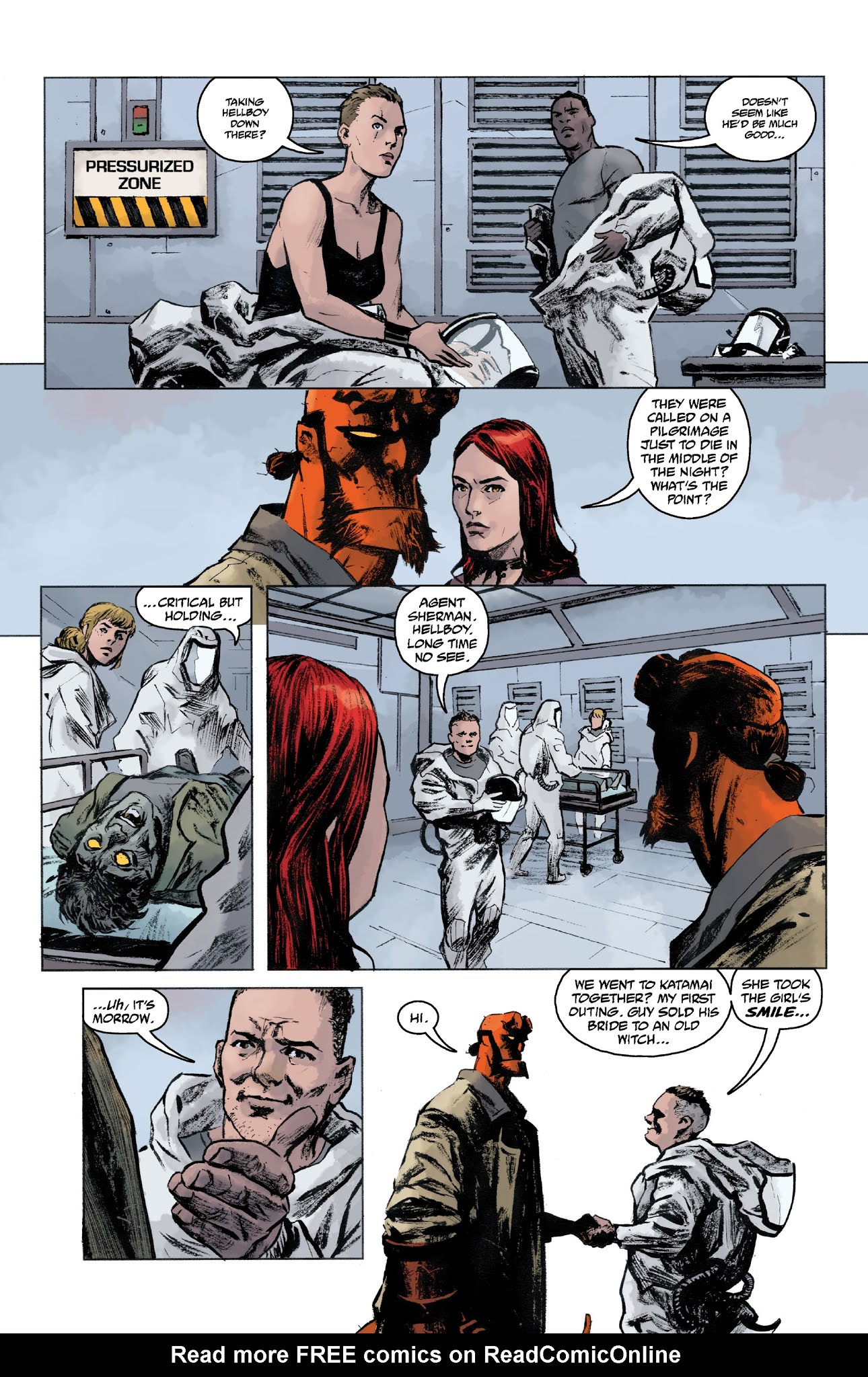 Read online B.P.R.D. The Devil You Know comic -  Issue #7 - 7