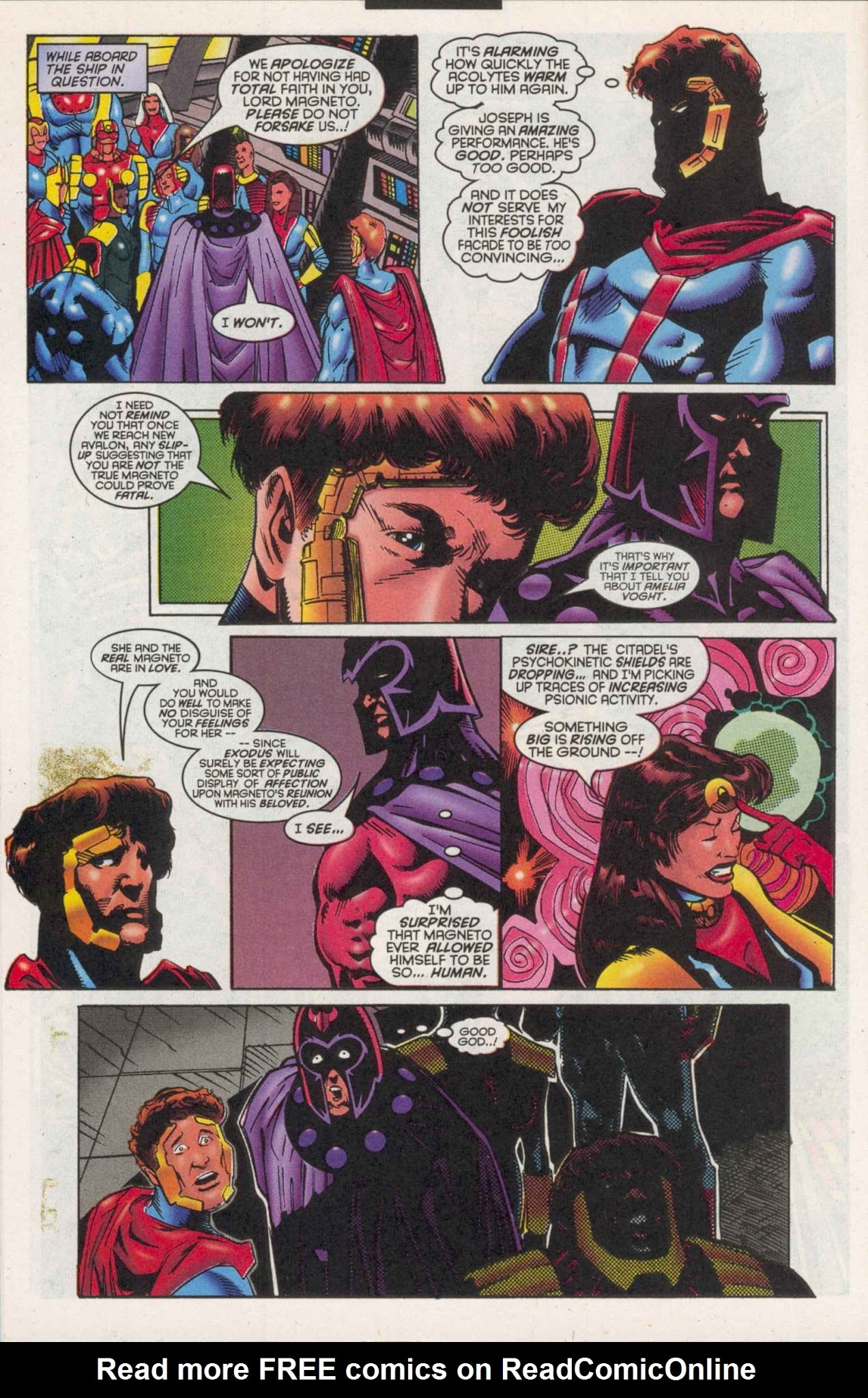 Read online Magneto (1996) comic -  Issue #3 - 12