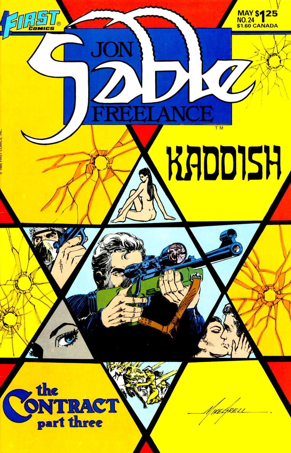 Read online Jon Sable, Freelance comic -  Issue #24 - 1