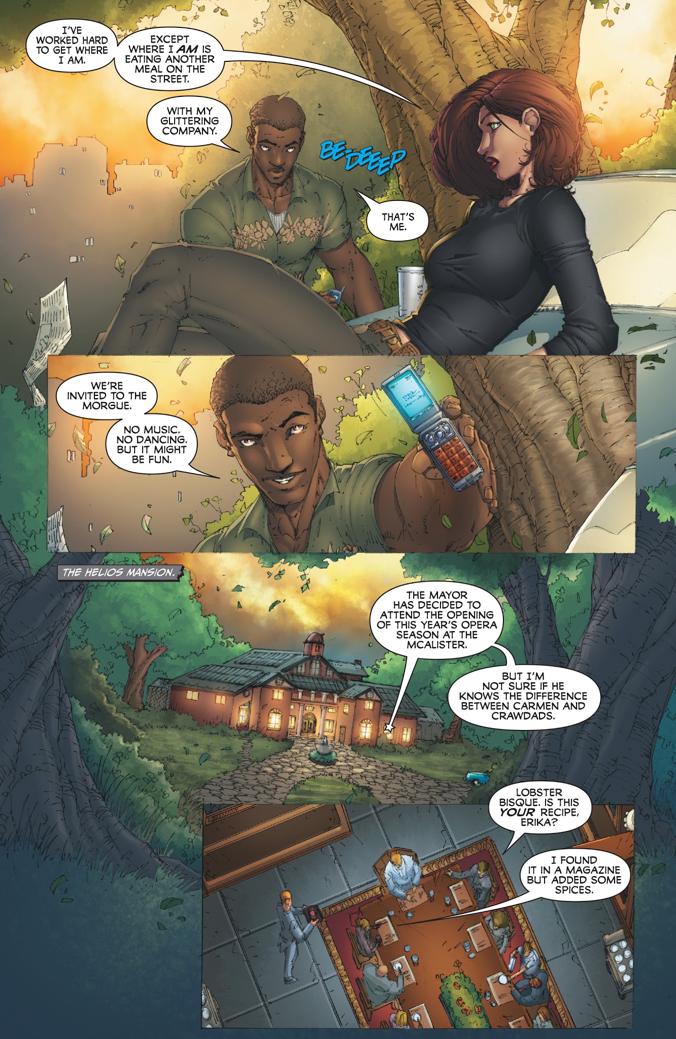 Read online Dean Koontz's Frankenstein: Prodigal Son (2008) comic -  Issue #3 - 9