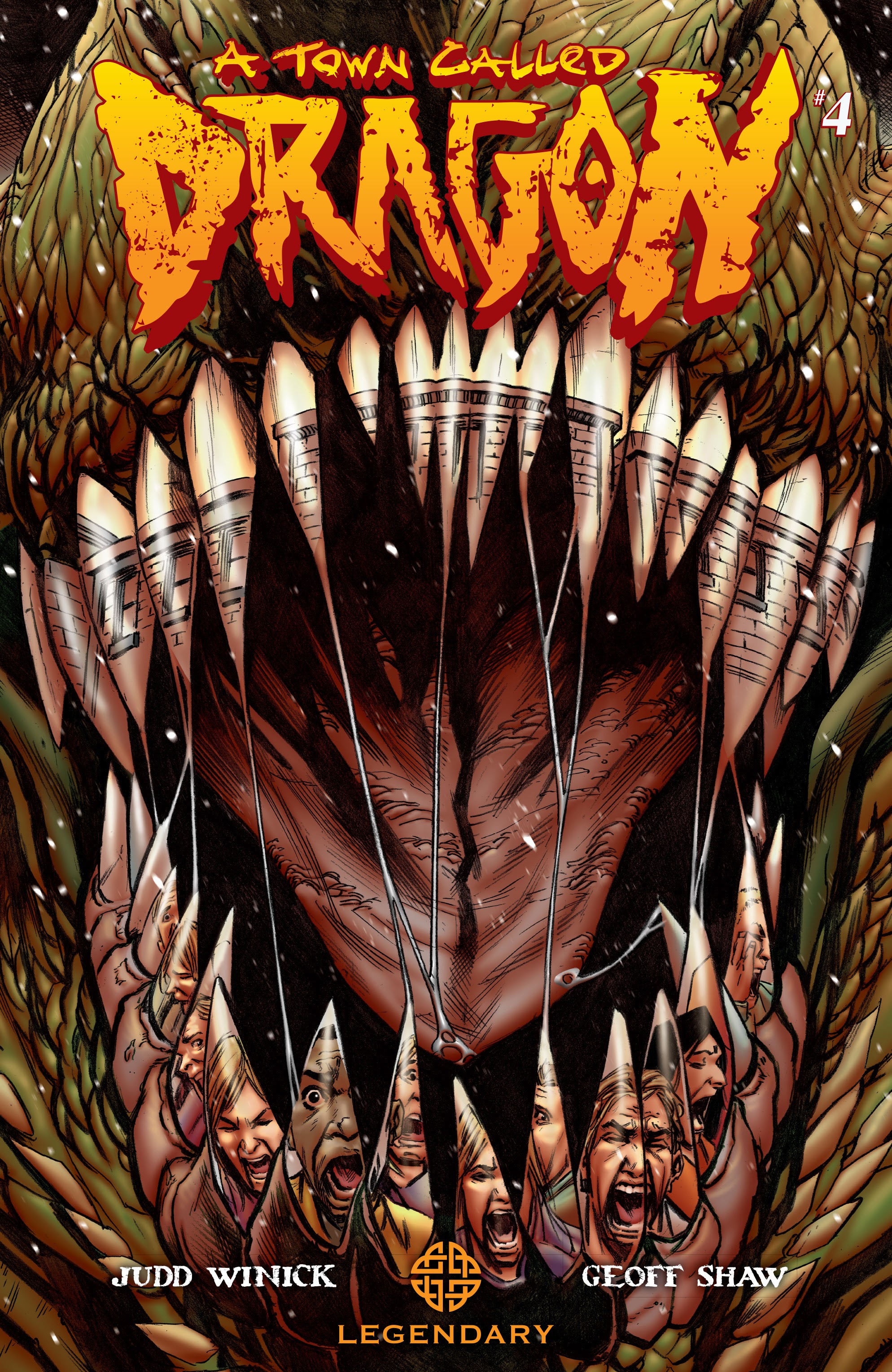 Read online A Town Called Dragon comic -  Issue #4 - 1