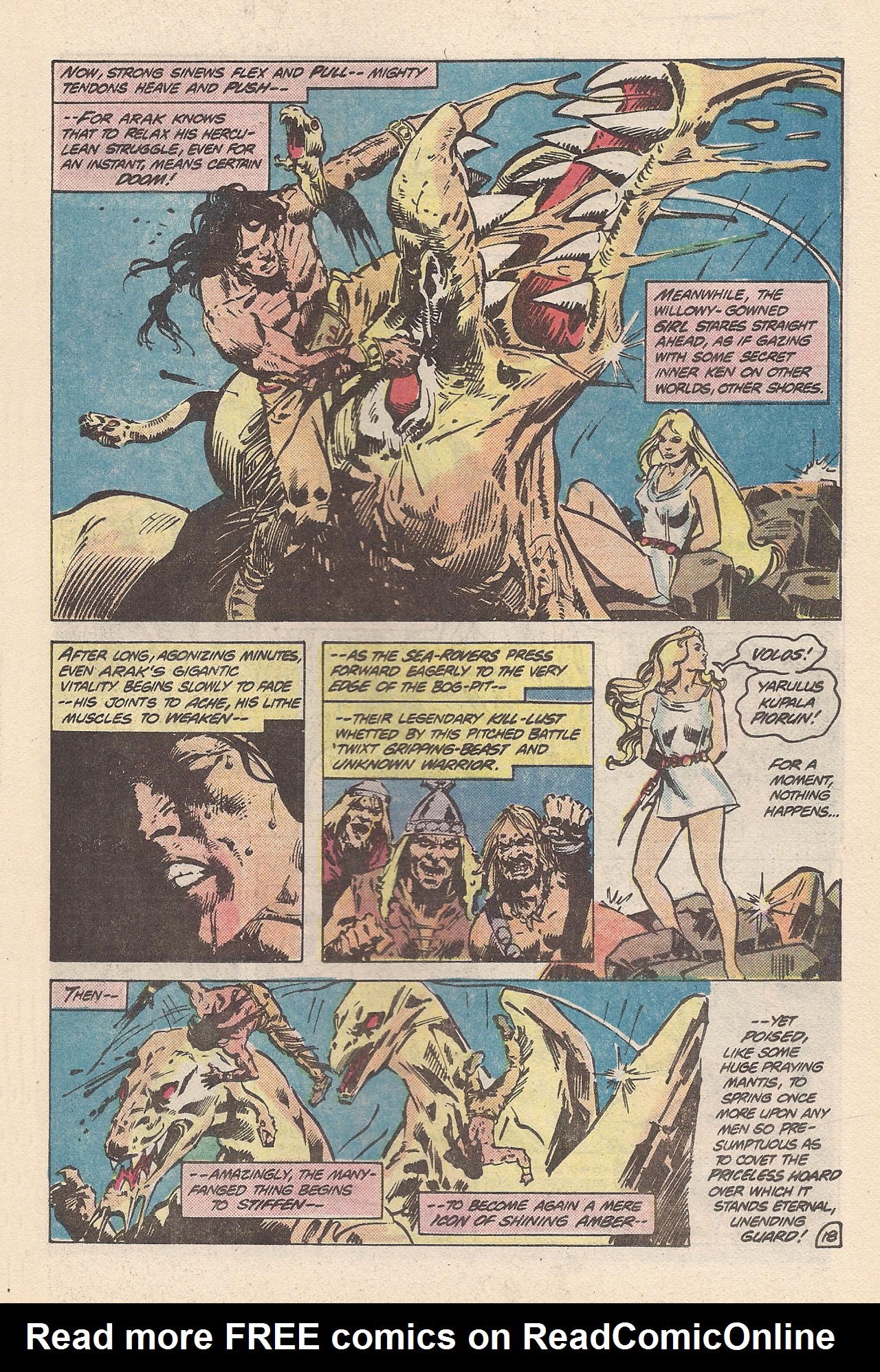Read online Arak Son of Thunder comic -  Issue #31 - 25